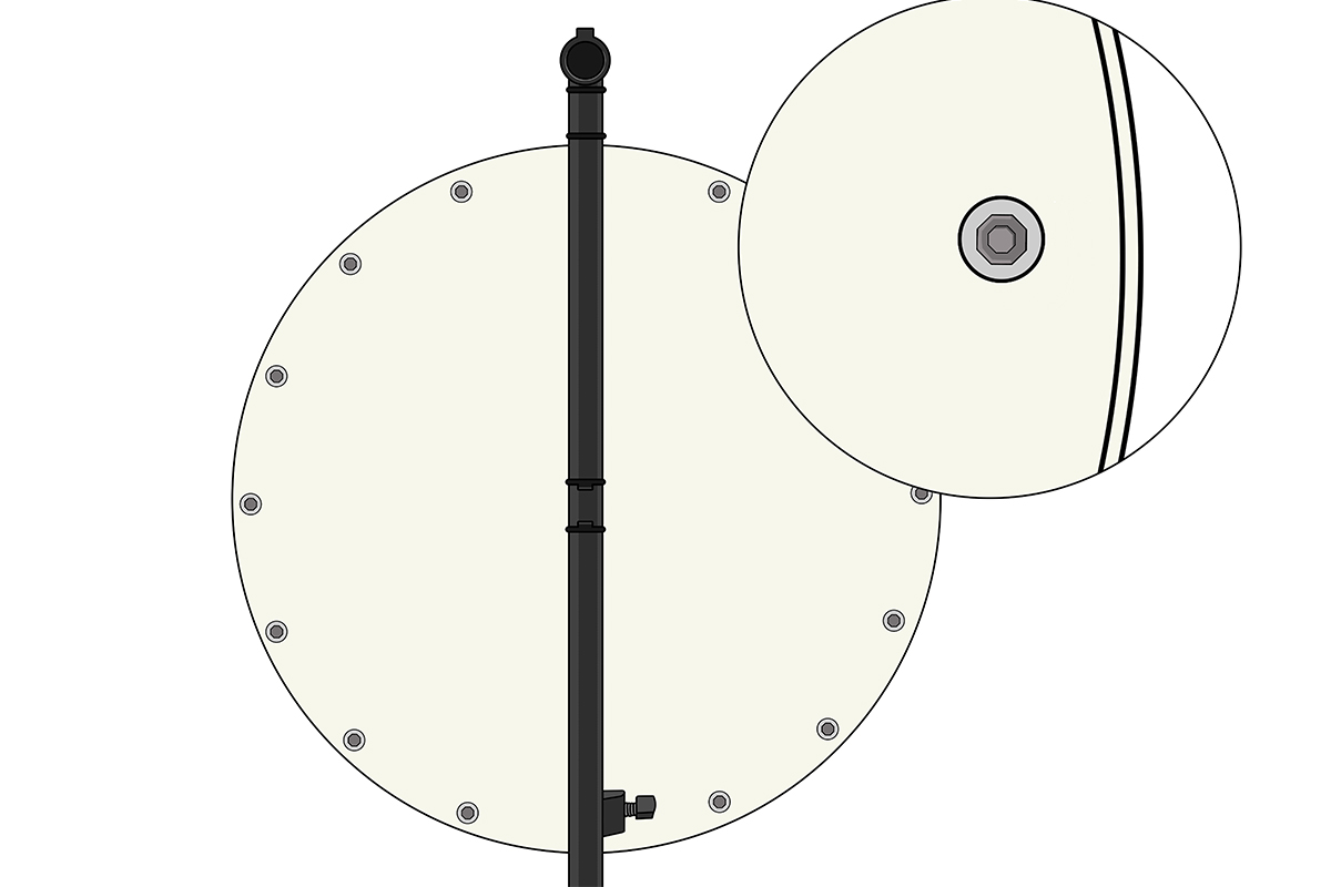 Roue de la fortune PVC personnalisée
