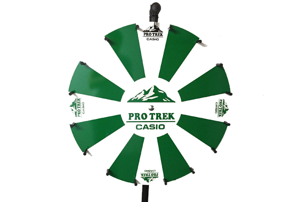 Roue de la fortune salon professionnel