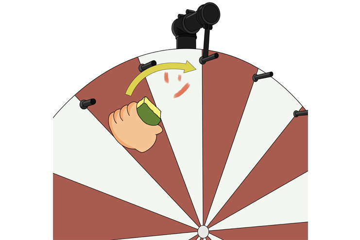 Laminage de protection pour roue de la fortune – mat, résistant aux rayures